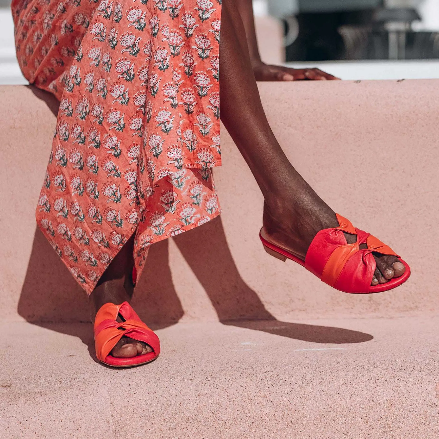 Sandals-Sarah Flint Arabesque Slide