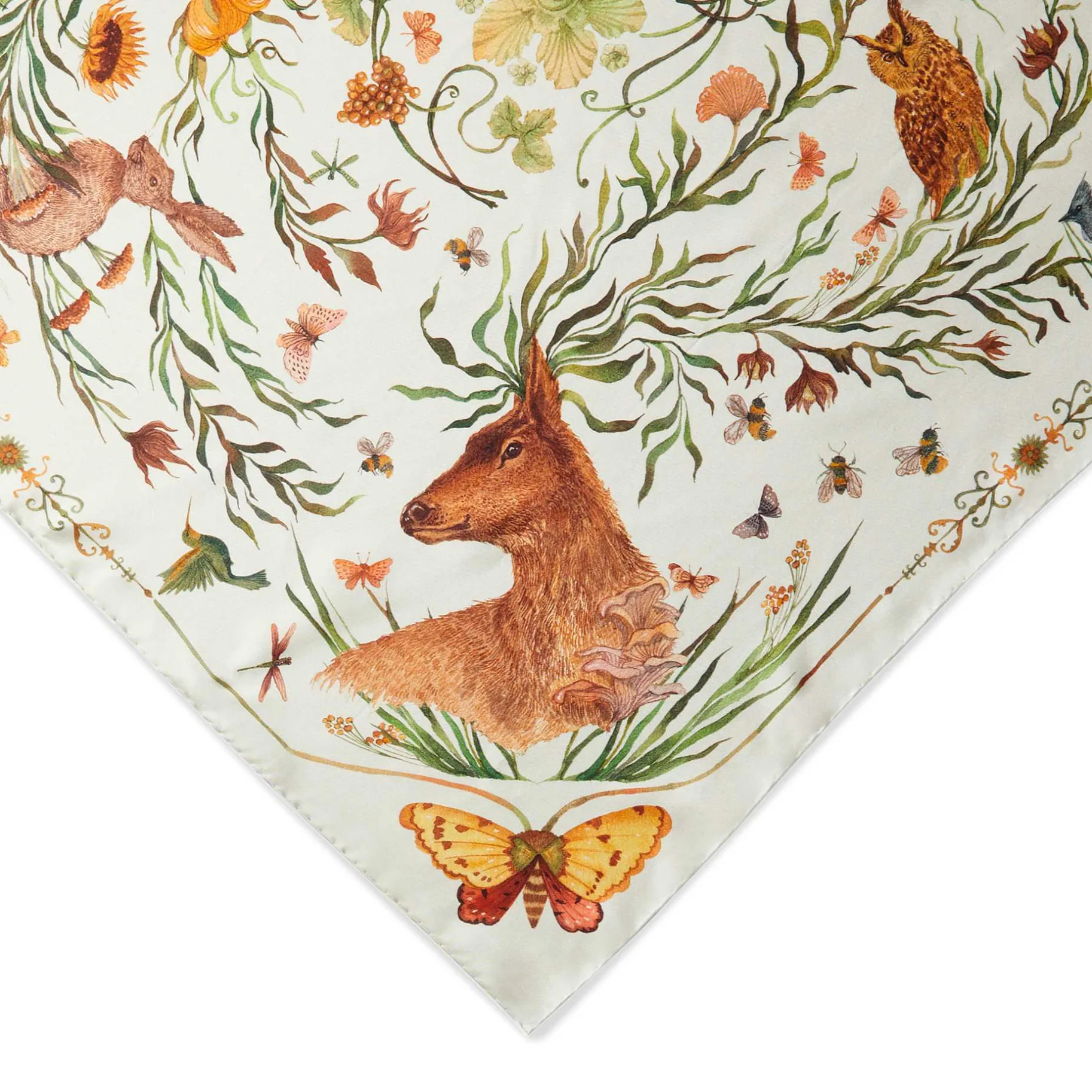 Belts & Scarves-Sarah Flint Folklore Forest Scarf 90