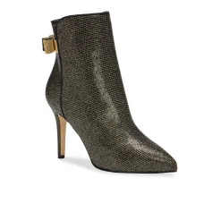 Boots & Booties-Sarah Flint Perfect Gold Bow Dress Bootie 90