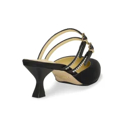 Pumps-Sarah Flint Perfect Shiffon Kitten Mule 50