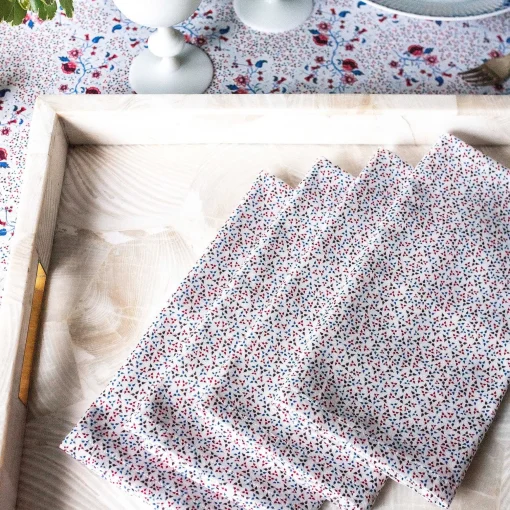 Home-Sarah Flint 4-Piece Dinner Napkin Set