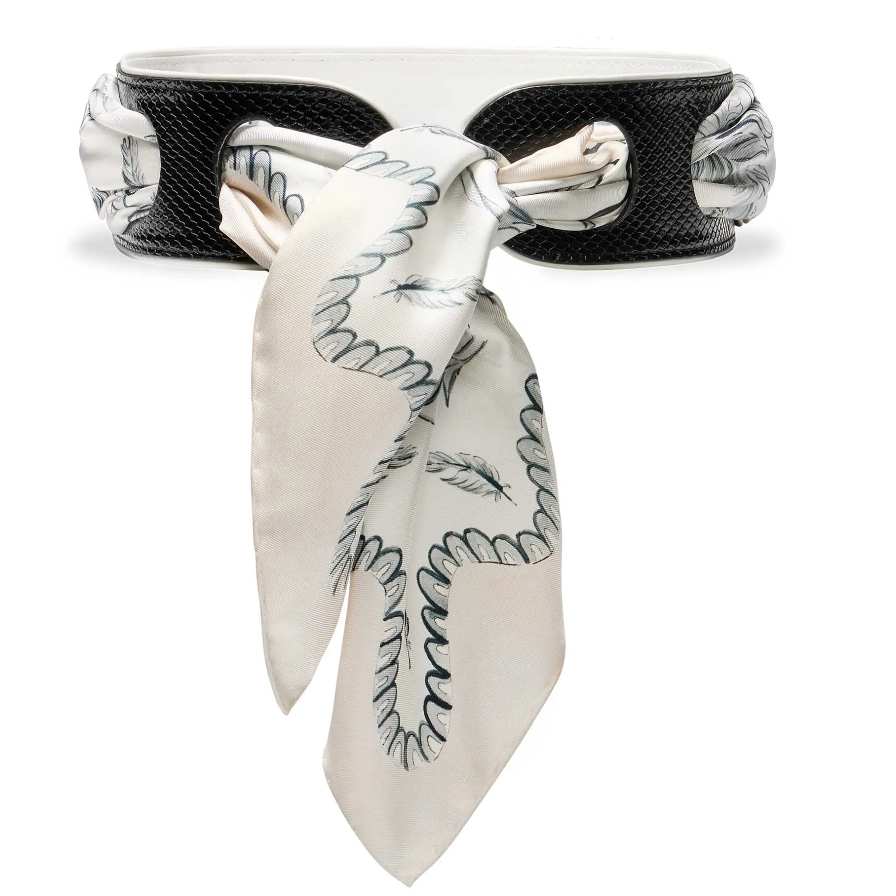 Belts & Scarves-Sarah Flint Reversible Scarf Waist Belt