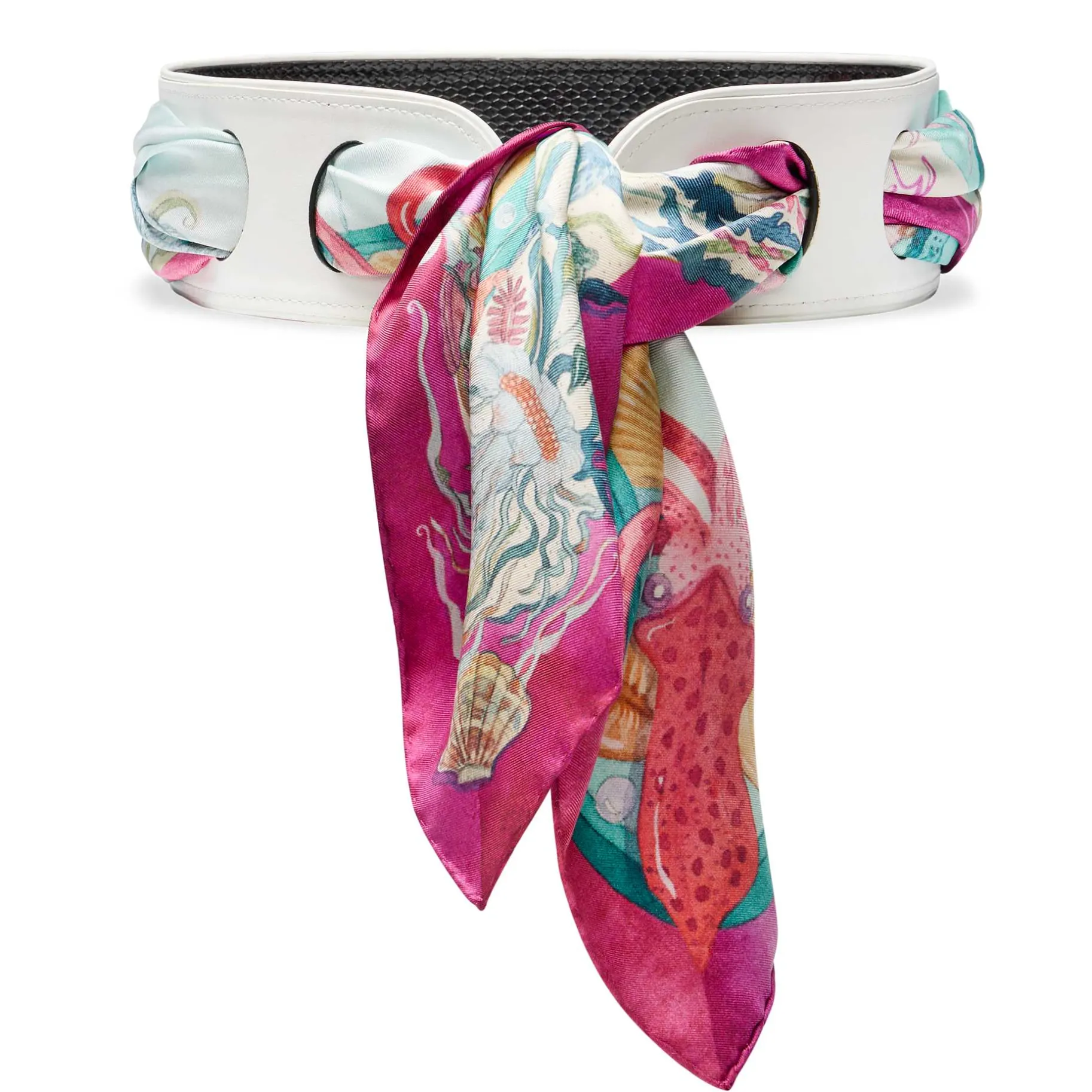 Belts & Scarves-Sarah Flint Reversible Scarf Waist Belt