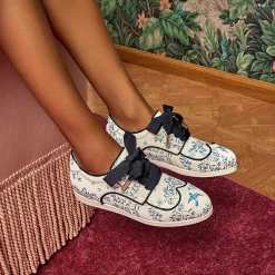 Flats-Sarah Flint X Gracie Wanderlust Oxford